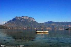 泸沽湖风光