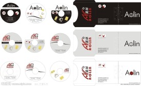 企业CD DVD 光盘封面 封套设计源文件