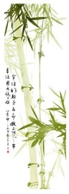 PS绘制国画竹子