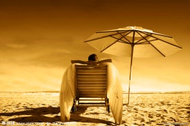 创意广告素材 天使也休闲