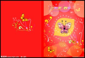 花与蝴蝶之舞动
