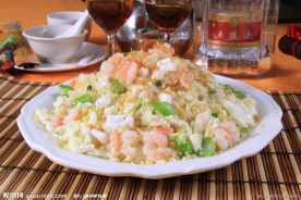 虾仁炒饭