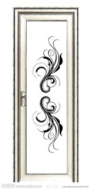 钛镁合金平开门图