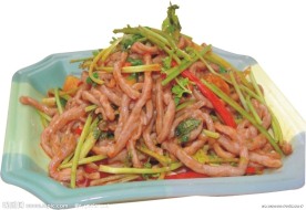 野山椒香菜牛肉丝