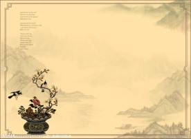 中国风背景模板（明月寄相思篇）