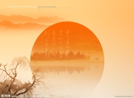 中国风背景模板（茉莉香篇）