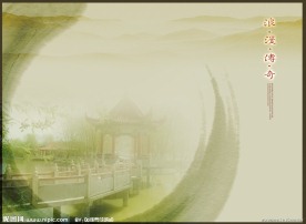 中国风背景模板（茉莉香篇）