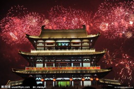 国庆焰火晚会