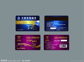 精美矢量会员卡