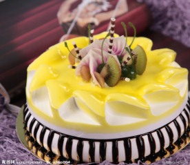 水果蛋糕 欧式蛋糕 王森陶艺蛋糕