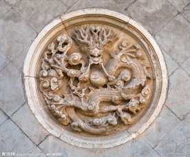 吉祥雕刻龙图