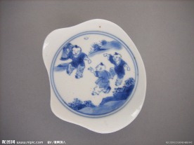 康熙青花婴戏人物纹标本