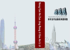 合作金融机构案例集封面