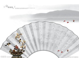 中国风背景模板（春色篇）