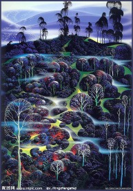 唯美山水画