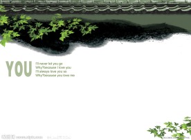 中国风背景模板（浪漫情深篇）