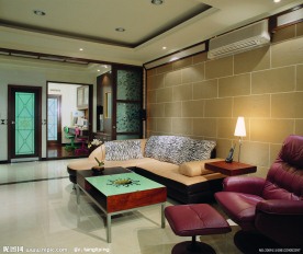 欧式豪华客厅一角高清摄影