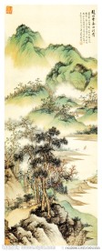 赵松雪 春山图