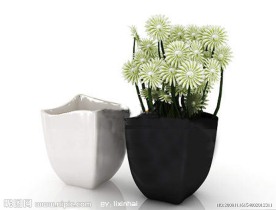 爱陶陶瓷花瓶3D模型02