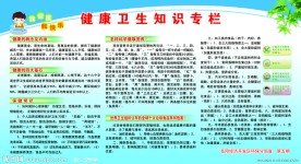 健康卫生宣传栏