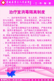 医院制度展板