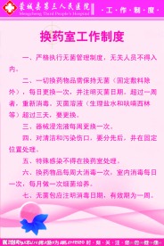 医院制度展板