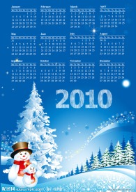 2010日历