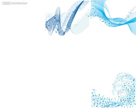 动感波浪线条与点状矢量素材