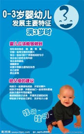 婴幼儿展板