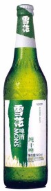雪花啤酒 纯干新包装