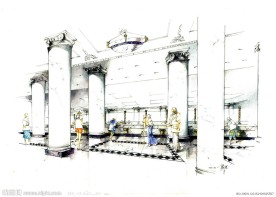 室内设计手绘效果图