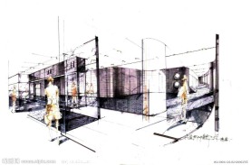 室内设计手绘效果图