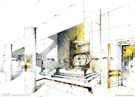 室内设计手绘效果图