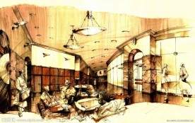 室内设计手绘效果图