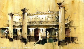 室内设计手绘效果图