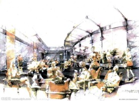 室内设计手绘效果图