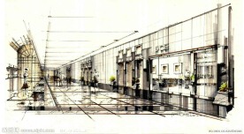 室内设计手绘效果图