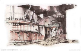 室内设计手绘效果图