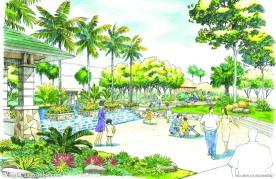 景观设计手绘效果图