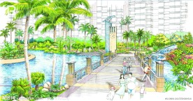 景观设计手绘效果图