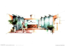 室内设计手绘效果图