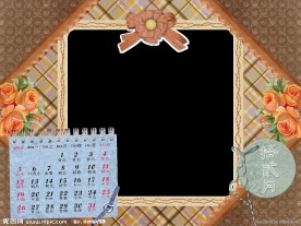 2010年台历 psd 儿童 简剪风 12月