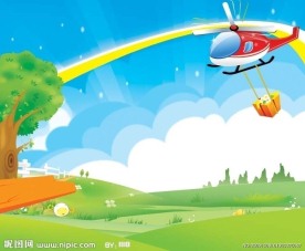 天空和草地背景