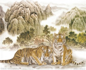 国画老虎