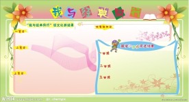 学校活动展板