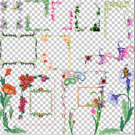 边框 花纹 花框(抠好的)