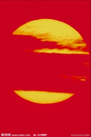 早晨的太阳