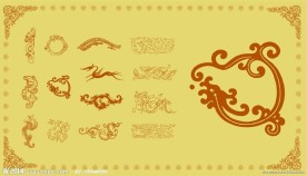 传统矢量 龙纹