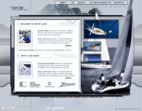 欧美运动类模板