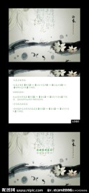 印象荷花PPT模板